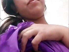 big boobs porn - Pretty Indian girl with her big boobs